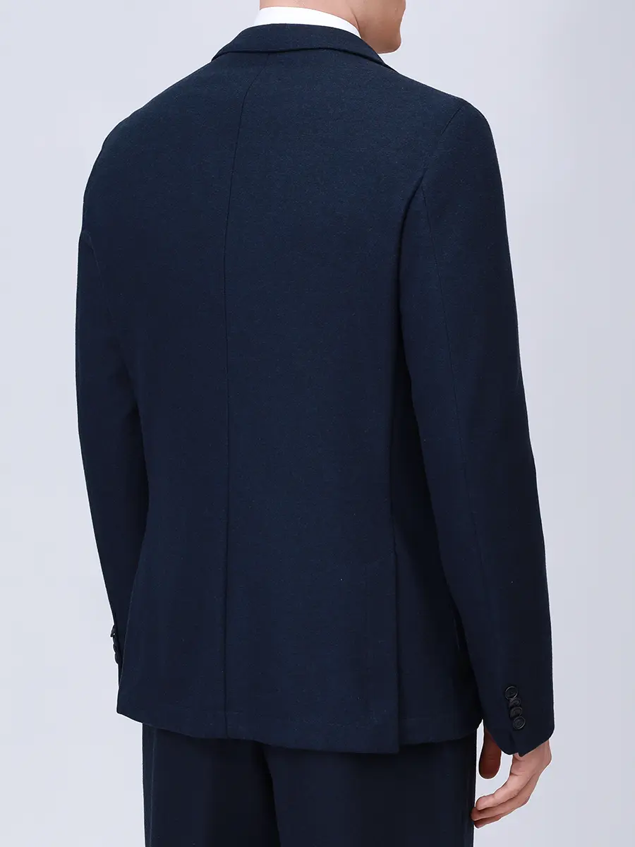 Костюм однотонный BOSS 50551528/50551542/404 Синий  Фото 3