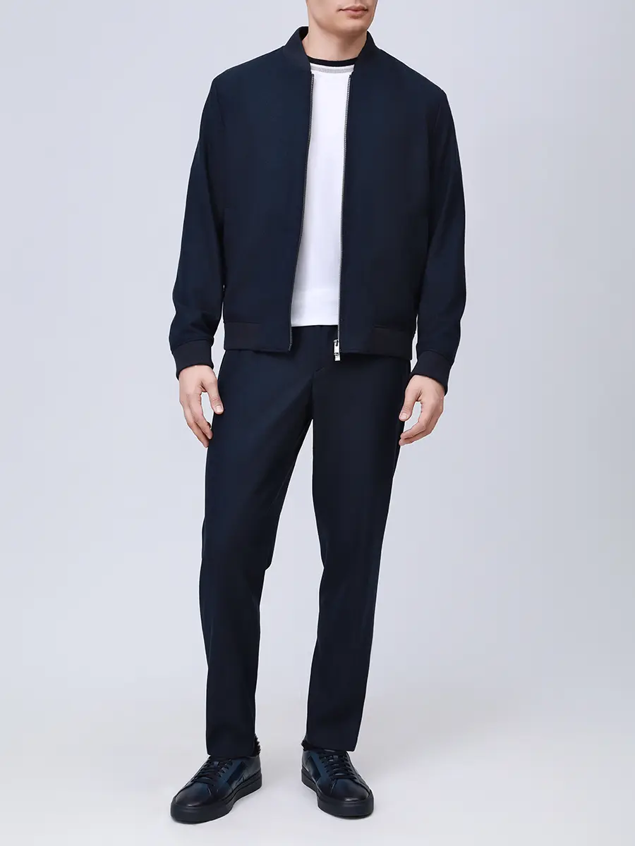 Костюм однотонный BOSS 50551538/50551542/404 Синий  Фото 2