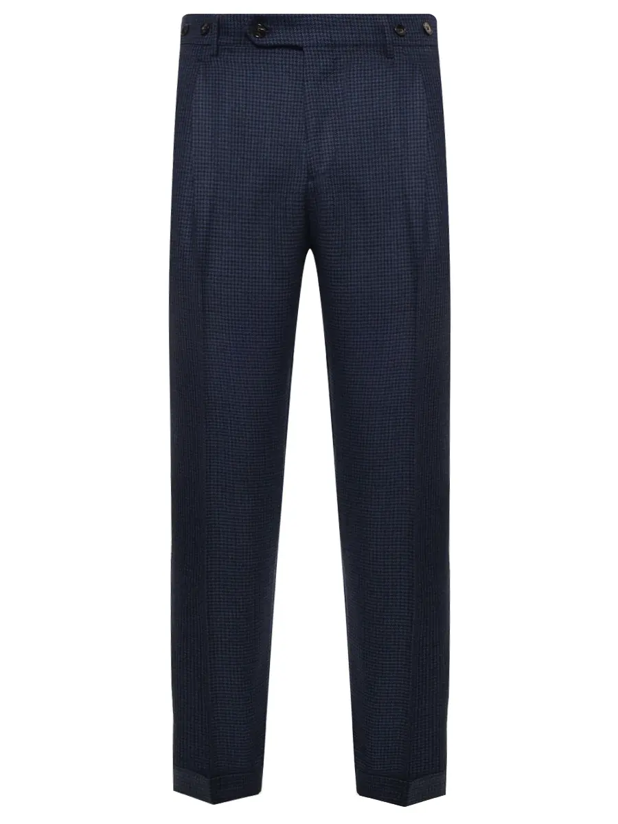 

Брюки шерстяные, Синий, CA2034-BLUE/BARBER LONG