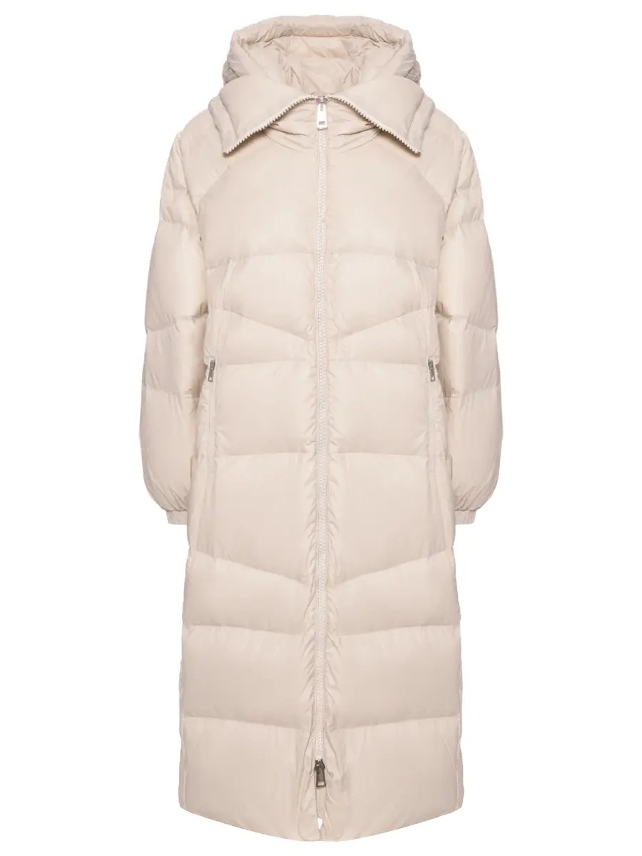Пуховик стеганый PANICALE D371047CA 37D58B 0201 Бежевый 