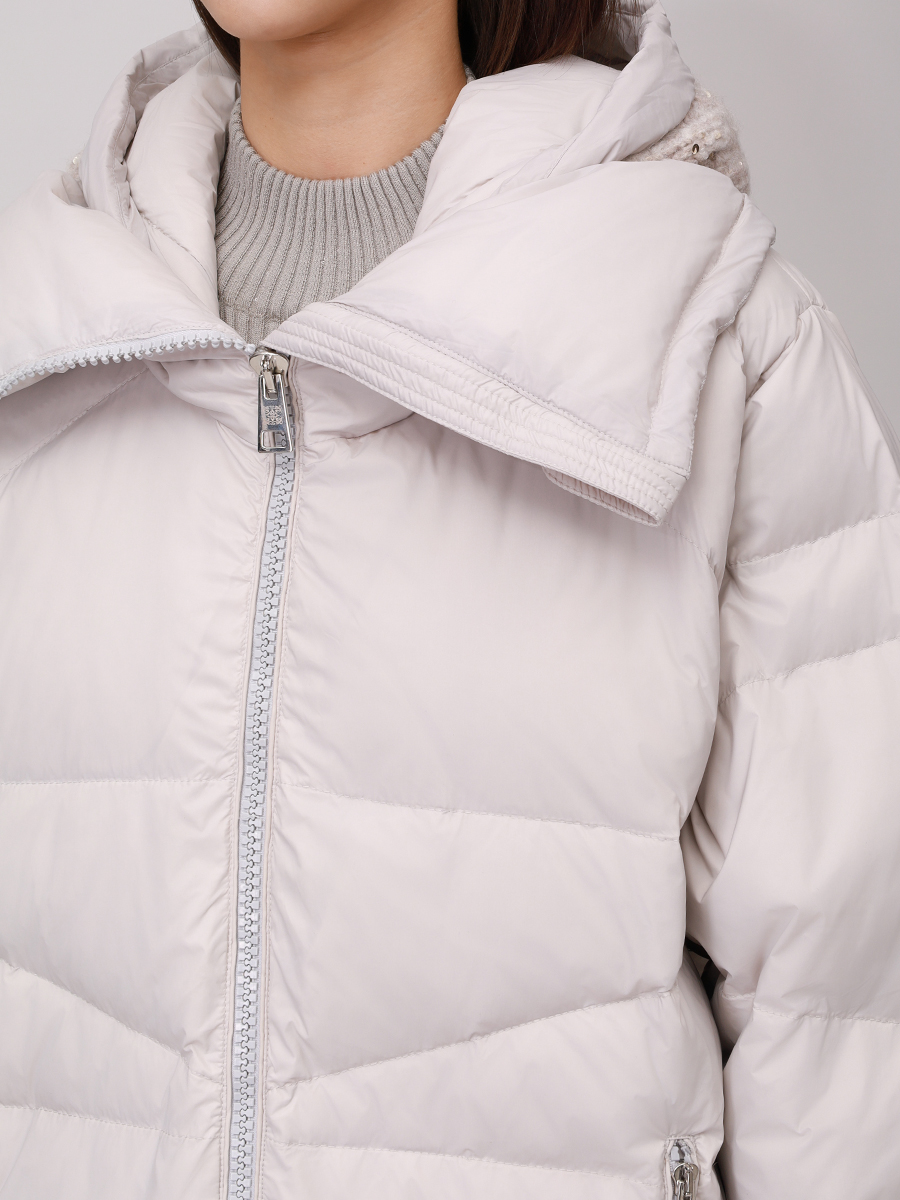 

Пуховик стеганый, Серый, D371047CA 37D58B 0911