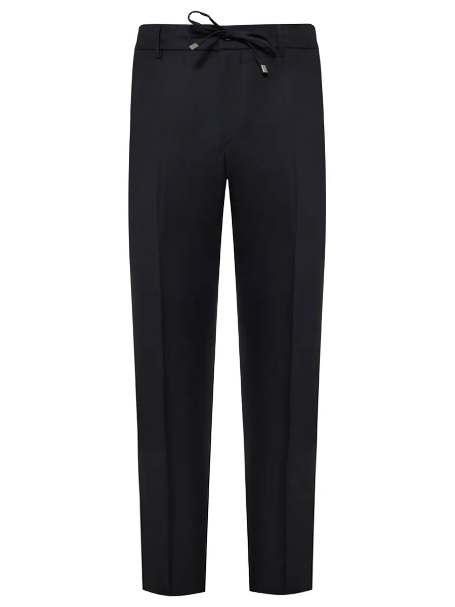 Брюки шерстяные BERWICH ZG1551-BLACK Черный 