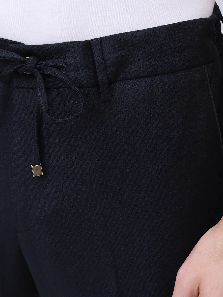 Брюки шерстяные BERWICH RD5470-NAVY/SPIAGGIA 20 Темно- Синий  Фото 5