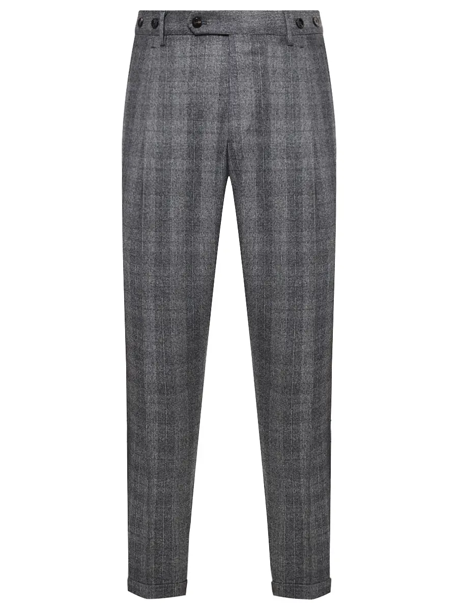 

Брюки Contemporary Fit шерстяные, Серый, MZ1875-BARBER LONG