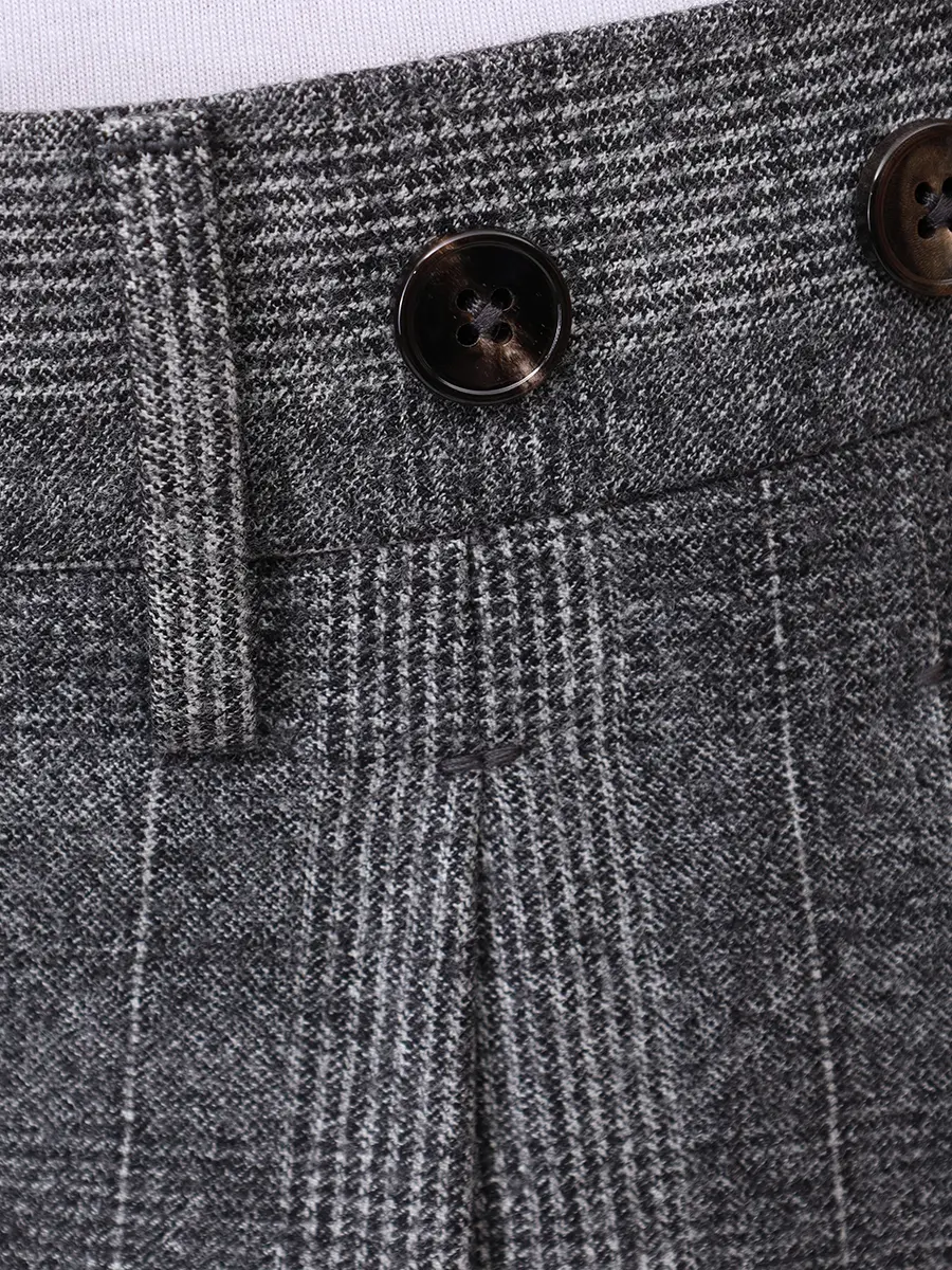 

Брюки Contemporary Fit шерстяные, Серый, MZ1875-BARBER LONG