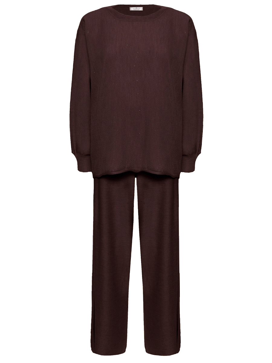 Костюм шерстяной PANICALE D370156SB/D370150PA 37D14B 0891 Бордовый 