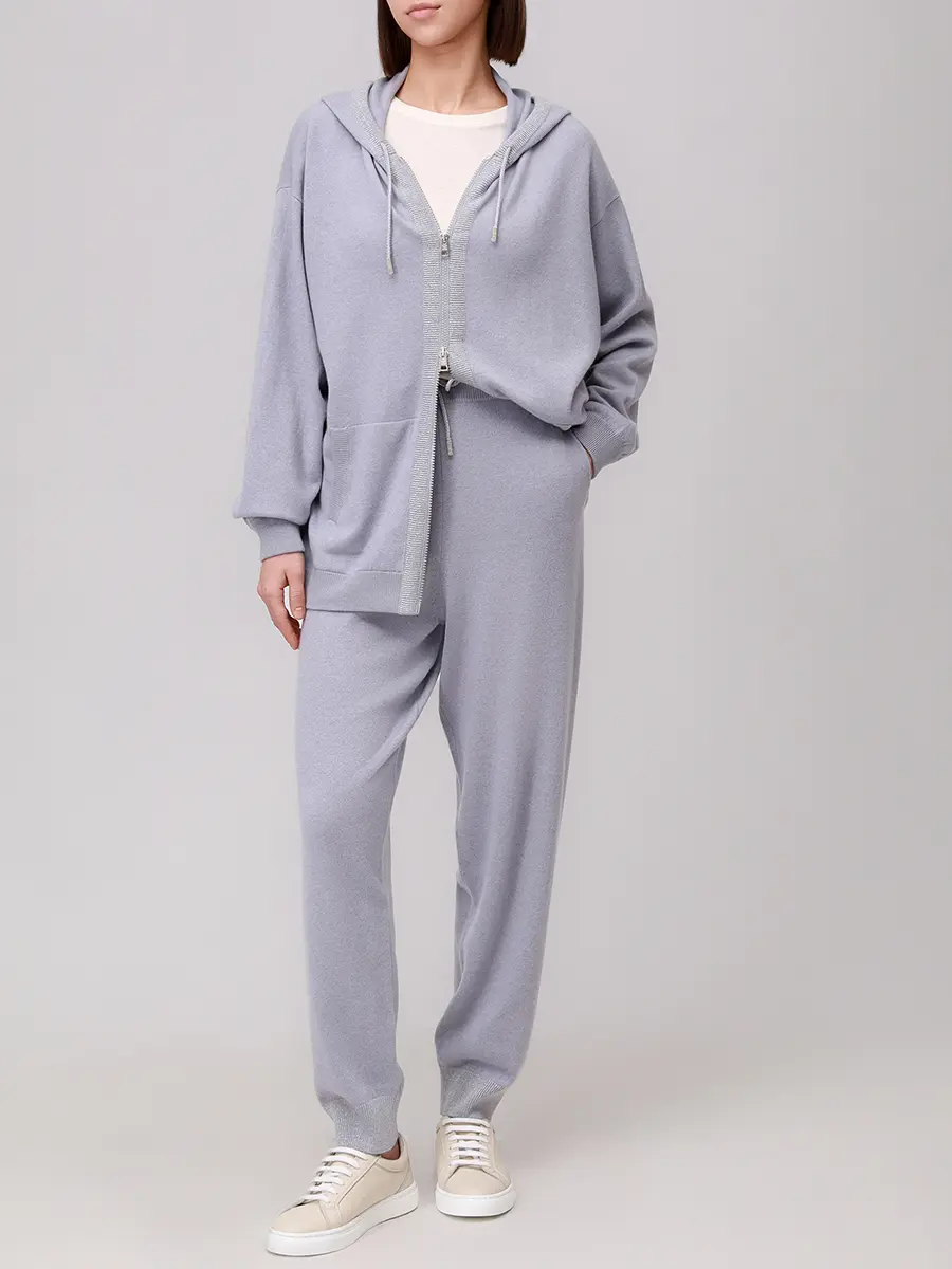 Костюм кашемировый PANICALE D370627CA/D370620PA 37D53 0540 Голубой  Фото 2