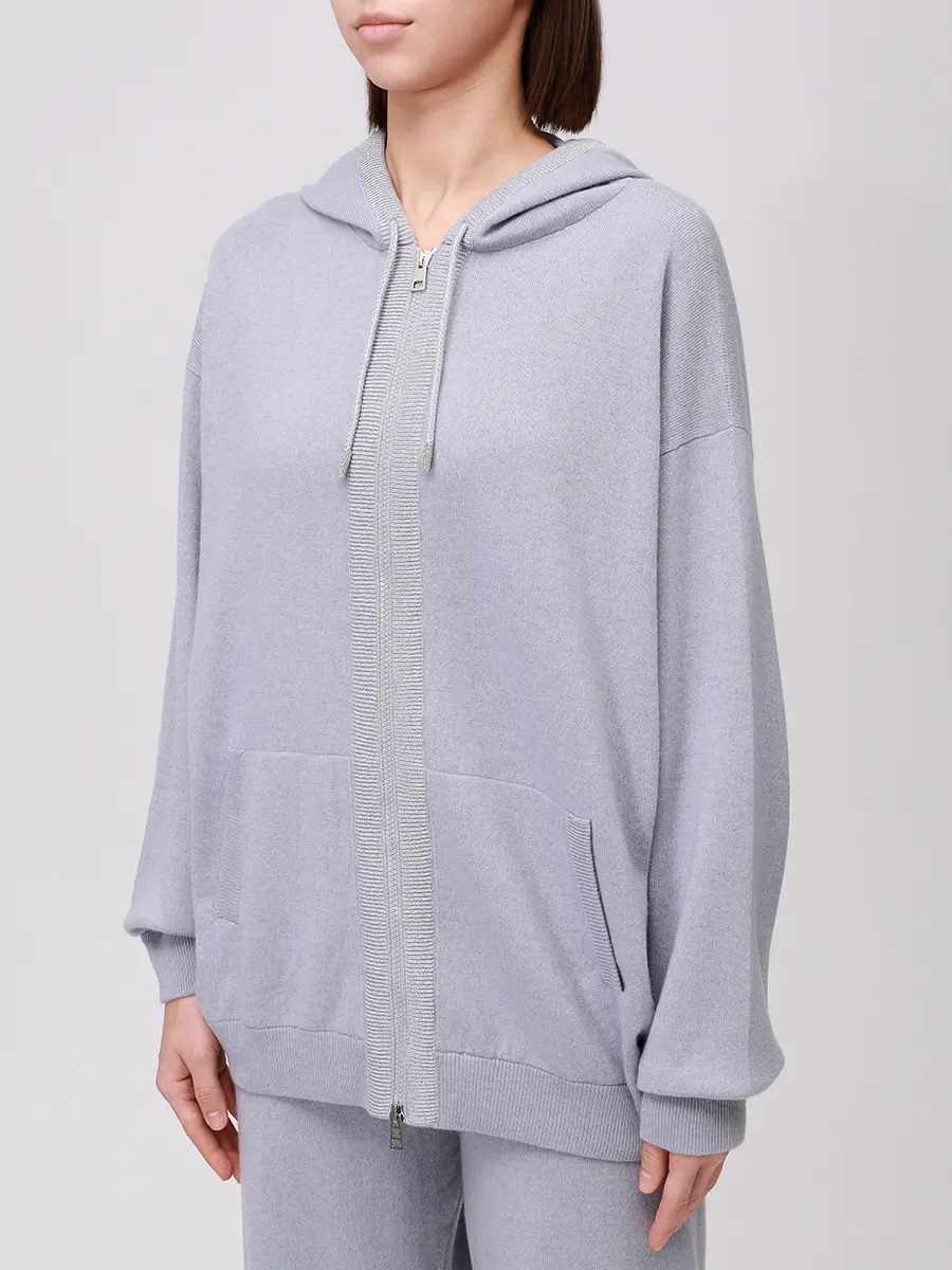 Костюм кашемировый PANICALE D370627CA/D370620PA 37D53 0540 Голубой  Фото 4