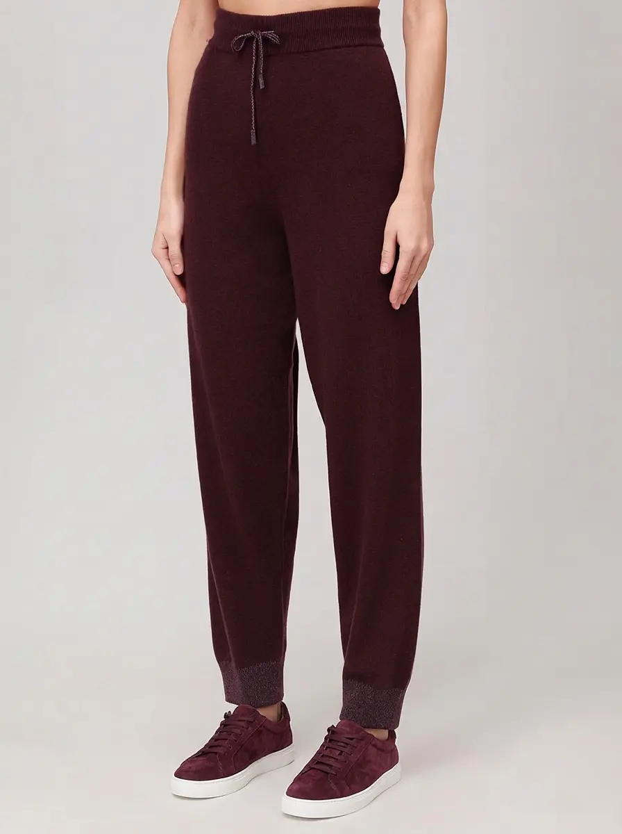 Костюм кашемировый PANICALE D370627CA/D370620PA 37D53 0890 Бордовый  Фото 7