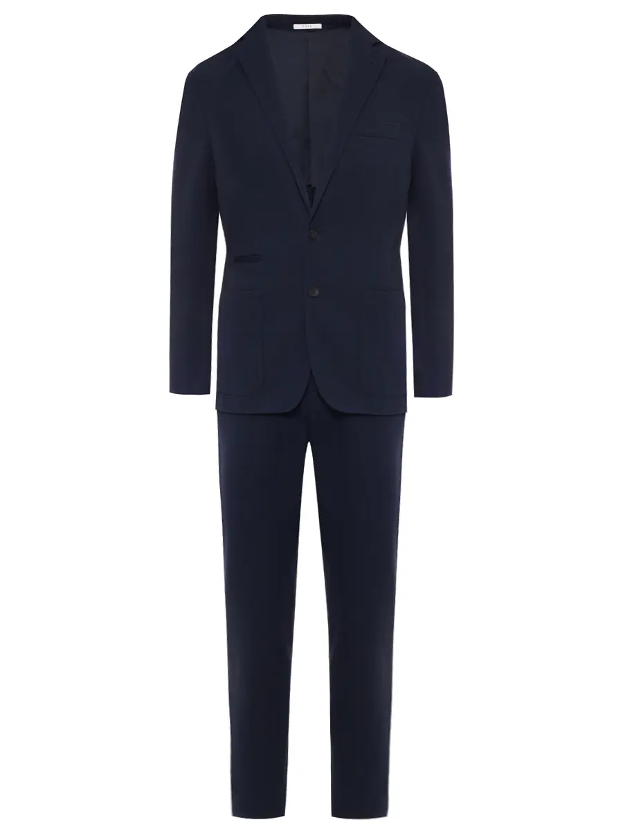 Костюм из шерсти и хлопка FRADI 262WN6185 70 Синий 