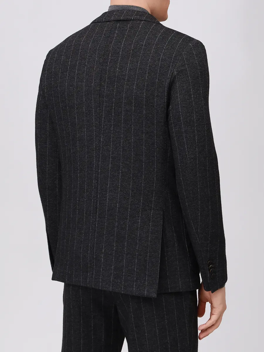 Костюм из шерсти и хлопка FRADI 262WN6197 72 Серый  Фото 3