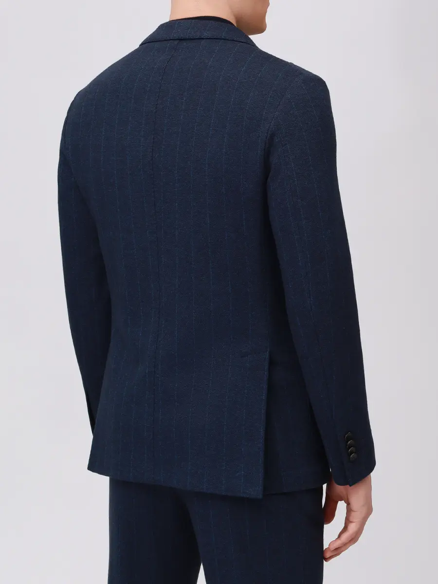 Костюм из шерсти и хлопка FRADI 262WN6197 73 Синий  Фото 3