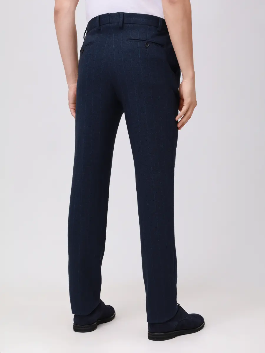 Костюм из шерсти и хлопка FRADI 262WN6197 73 Синий  Фото 7