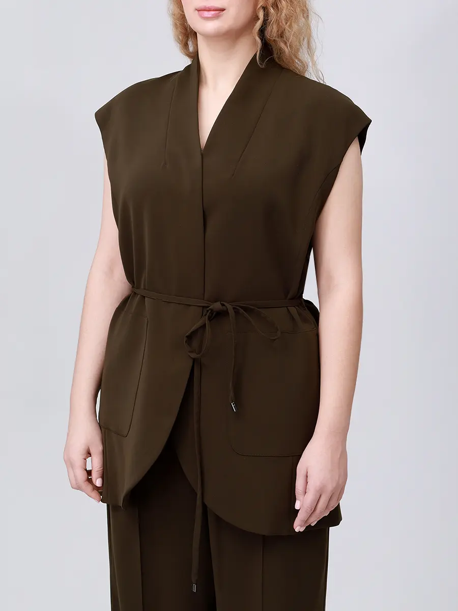 Костюм однотонный ELENA MIRO R147Z01880F5/P065Z01880F5 Зеленый  Фото 4