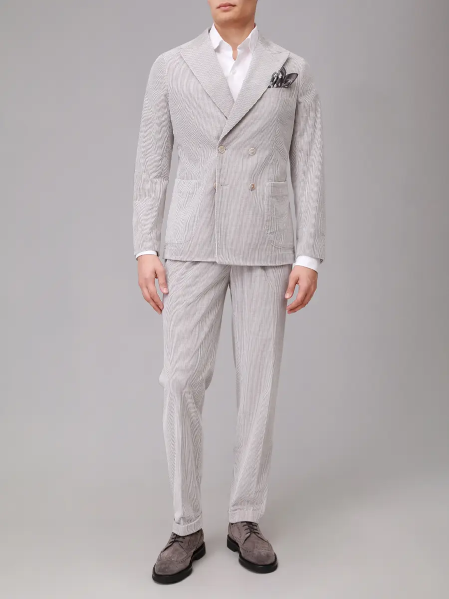 Костюм вельветовый PAUL TAYLOR PT7GI V015/PT7PA V001/500 Серый  Фото 2