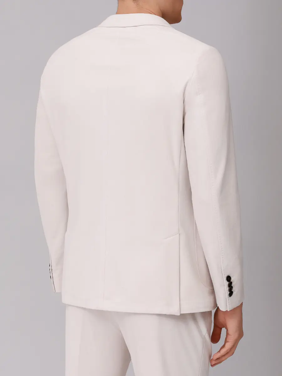 Костюм однотонный PAUL TAYLOR PT7GI J008/ PT7PA J017/100 Кремовый  Фото 3