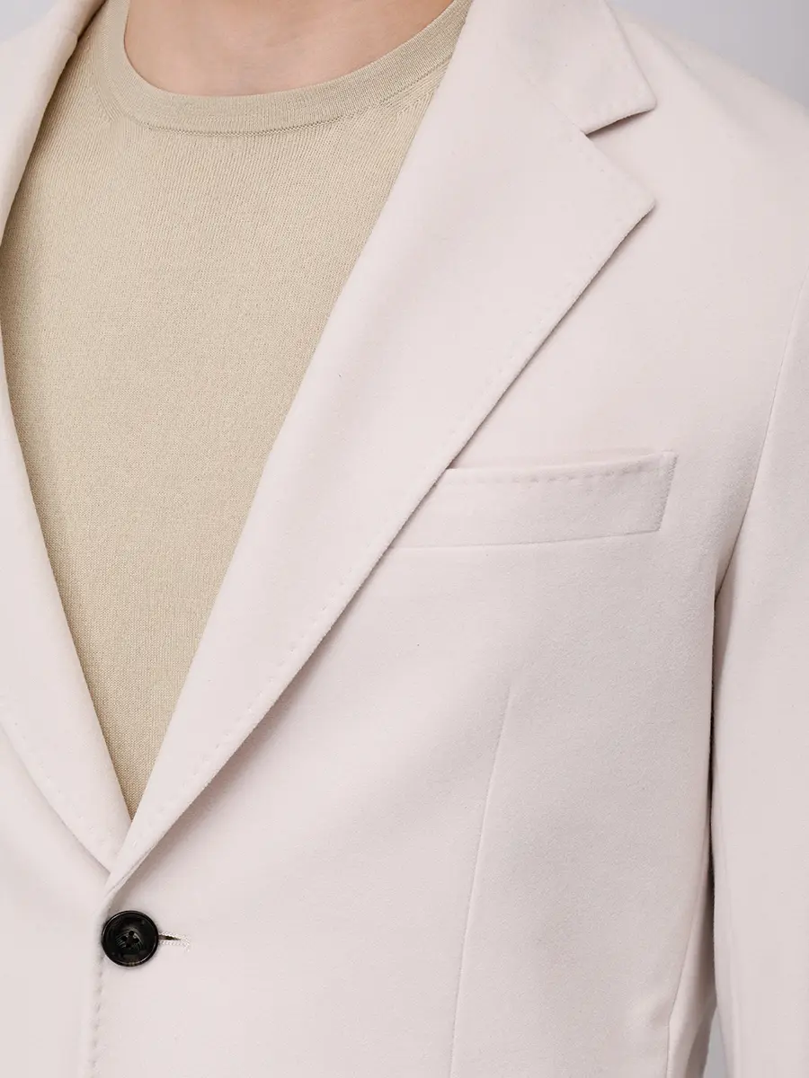 Костюм однотонный PAUL TAYLOR PT7GI J008/ PT7PA J017/100 Кремовый  Фото 5