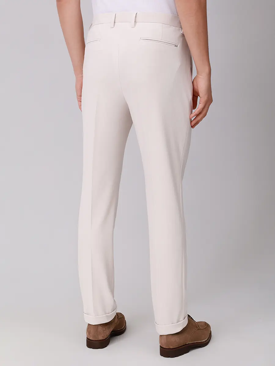 Костюм однотонный PAUL TAYLOR PT7GI J008/ PT7PA J017/100 Кремовый  Фото 7