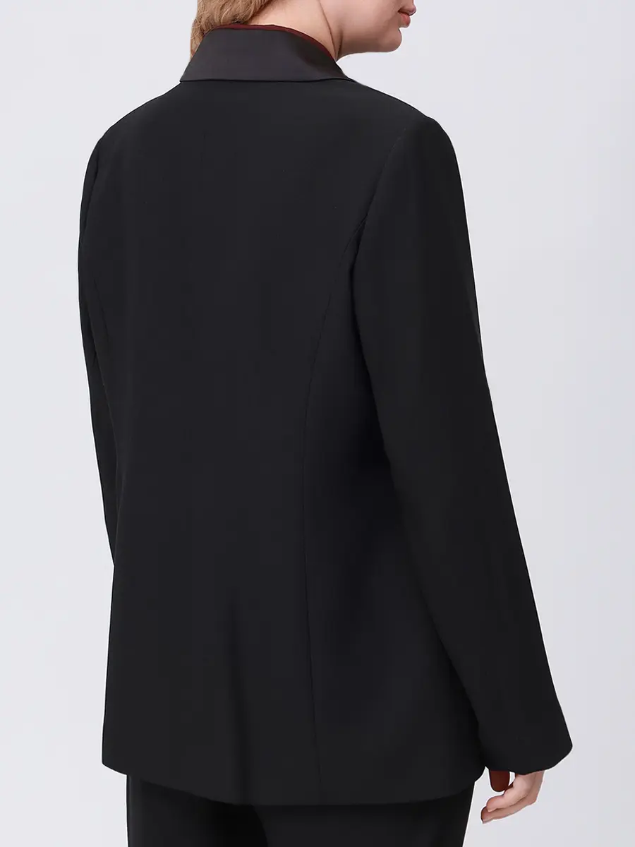 Костюм однотонный PERSONA BY MARINA RINALDI 2523046091/136151 006 1301 Черный  Фото 3