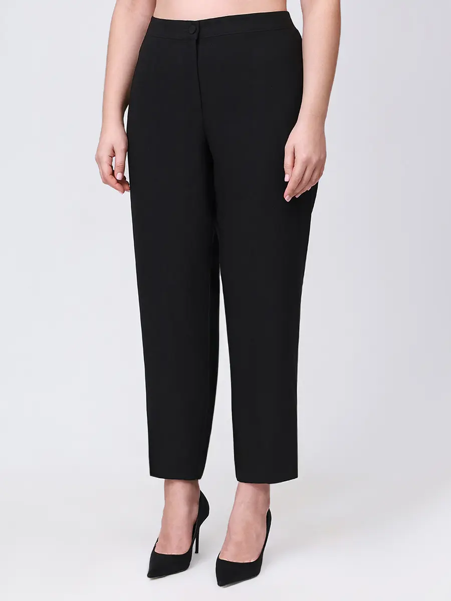 Костюм однотонный PERSONA BY MARINA RINALDI 2523046091/136151 006 1301 Черный  Фото 7