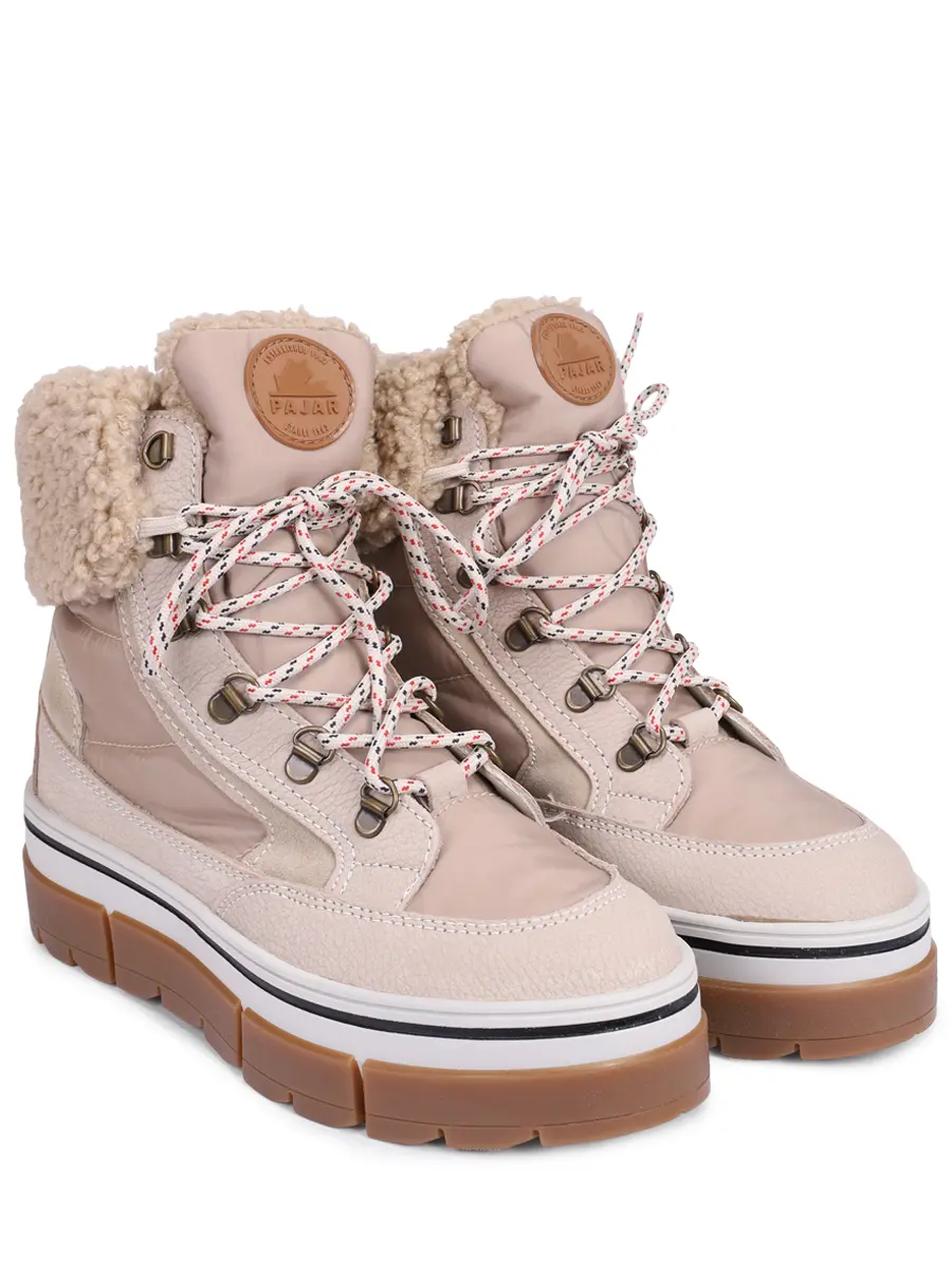 Ботинки комбинированные PAJAR J2W5HENTA Бежевый  Фото 2