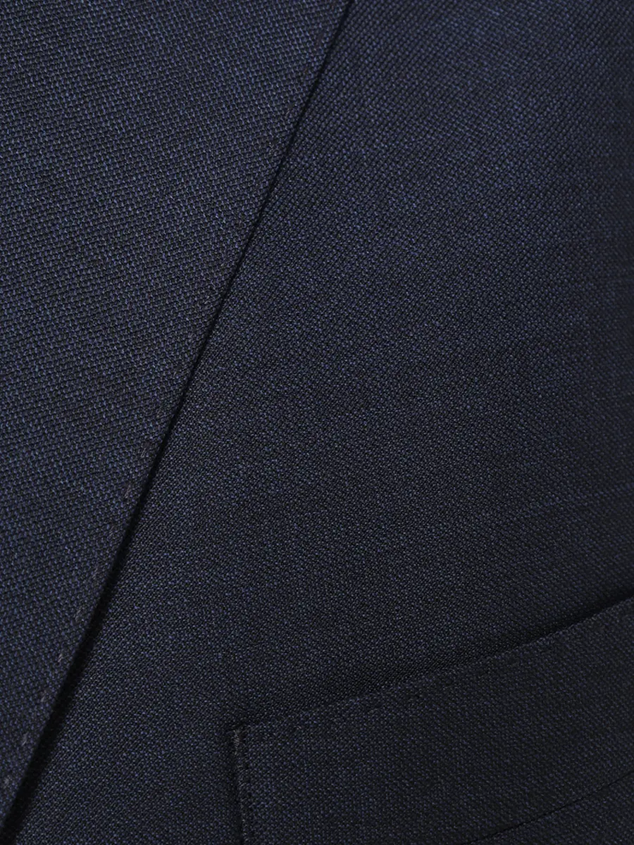 Костюм шерстяной EDUARD DRESSLER 54111/45 2F Синий  Фото 4