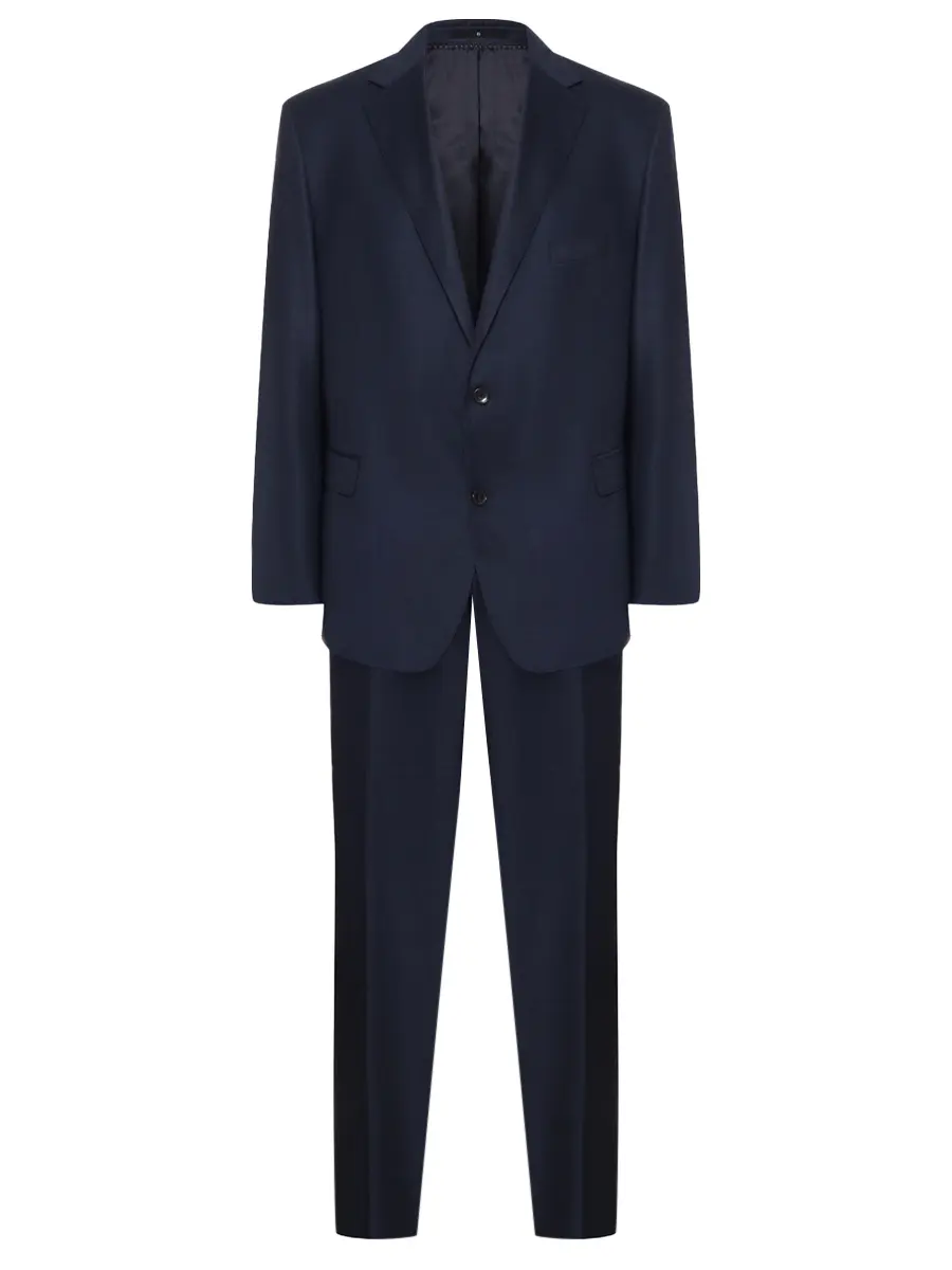 Костюм шерстяной EDUARD DRESSLER 54111/45 2F Синий 