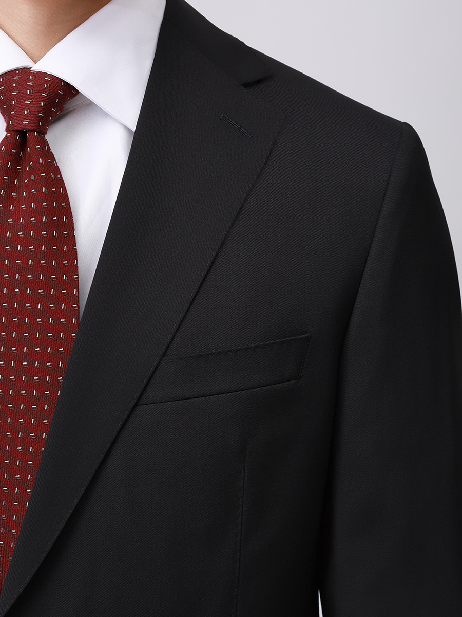 Костюм шерстяной EDUARD DRESSLER 00Е10/1 6F Черный  Фото 5