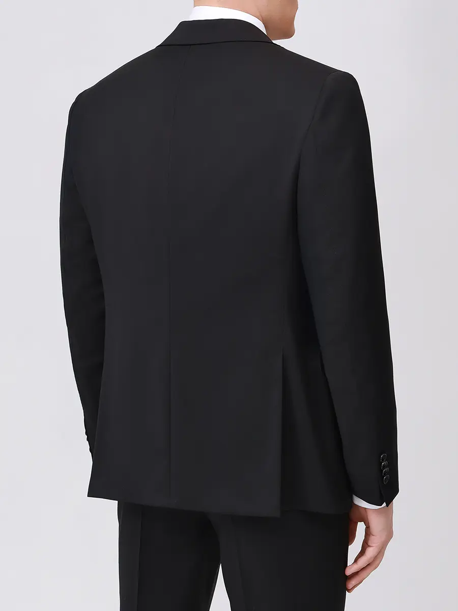 Костюм шерстяной EDUARD DRESSLER 00Е10/1 6F Черный  Фото 3