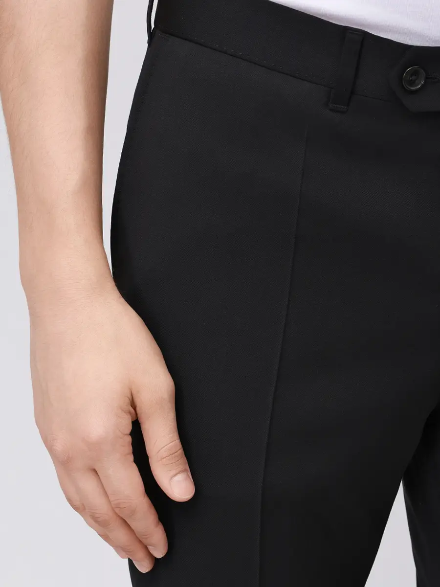 Костюм шерстяной EDUARD DRESSLER 00Е10/1 6F Черный  Фото 9