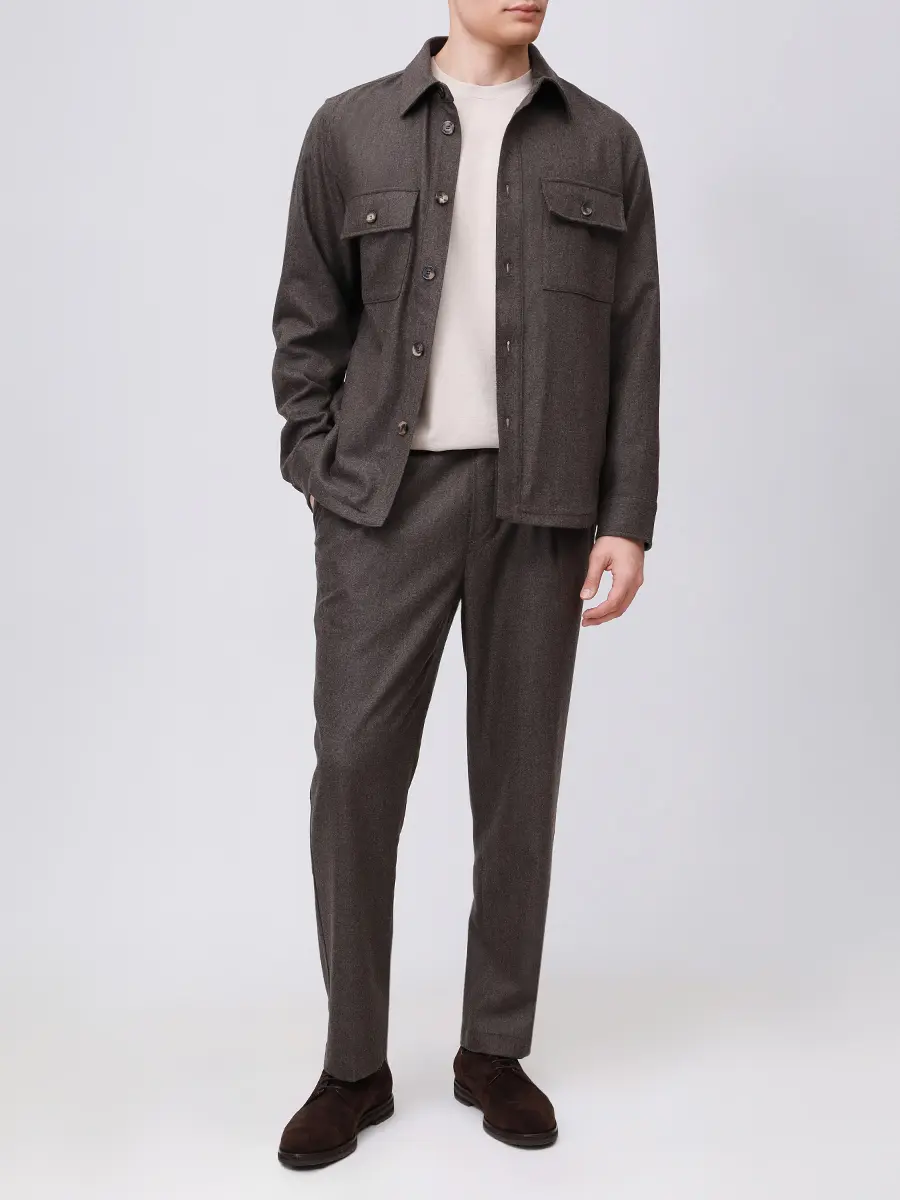 Костюм шерстяной JACOB COHEN E0027 080/PT017 001-S3679 RW F155 Коричневый  Фото 2