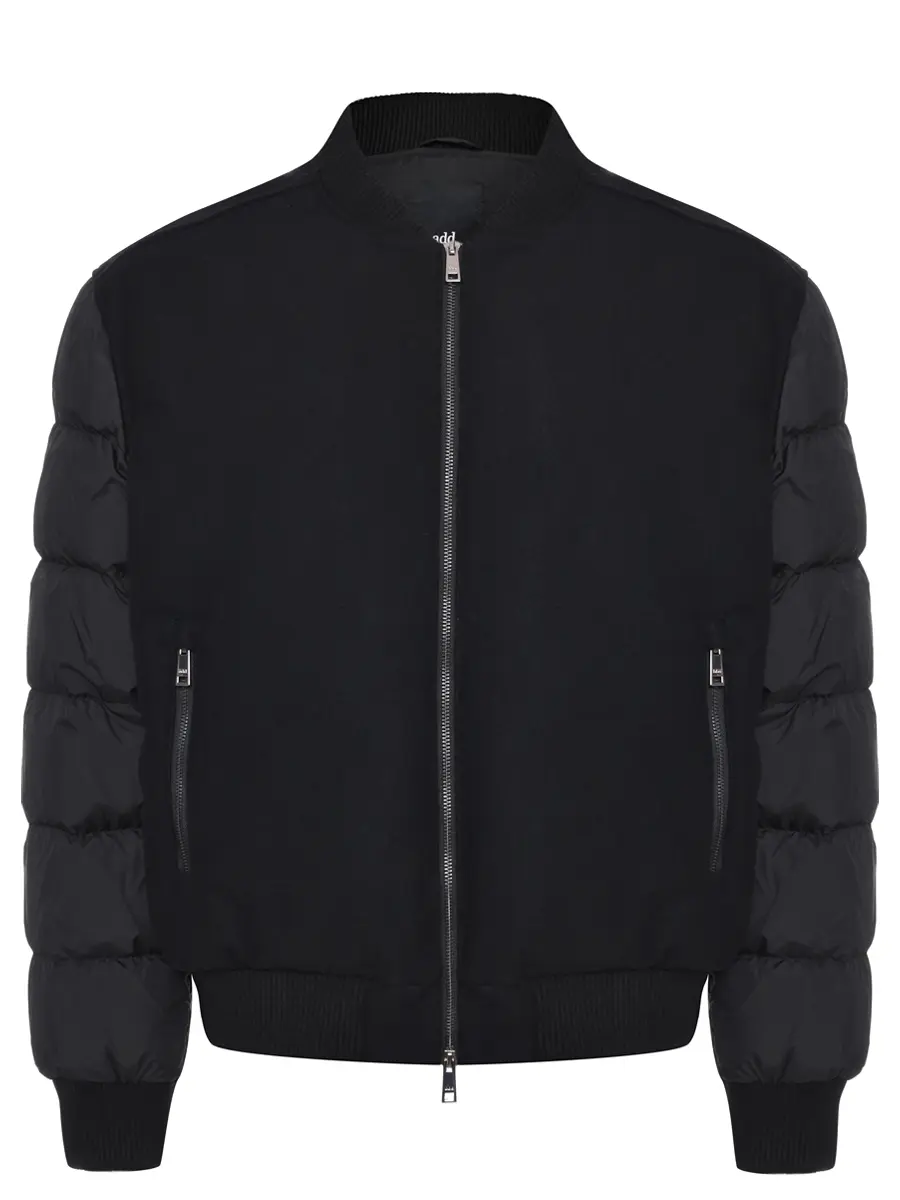 

Бомбер комбинированный, Черный, 12AMHM88/8506