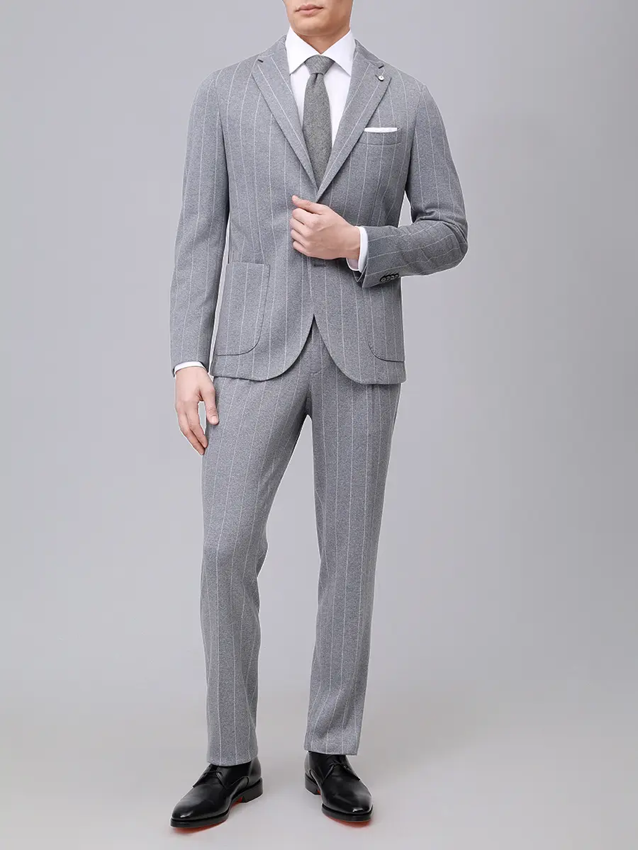 Костюм шерстяной L.B.M. 1911 55711/2/2817-55711/2/8125 Полоска  Фото 2