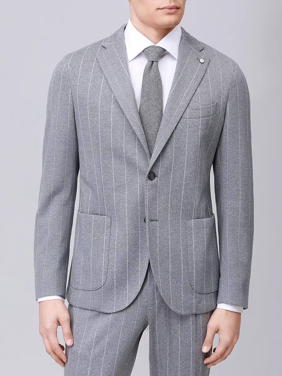 Костюм шерстяной L.B.M. 1911 55711/2/2817-55711/2/8125 Полоска  Фото 4