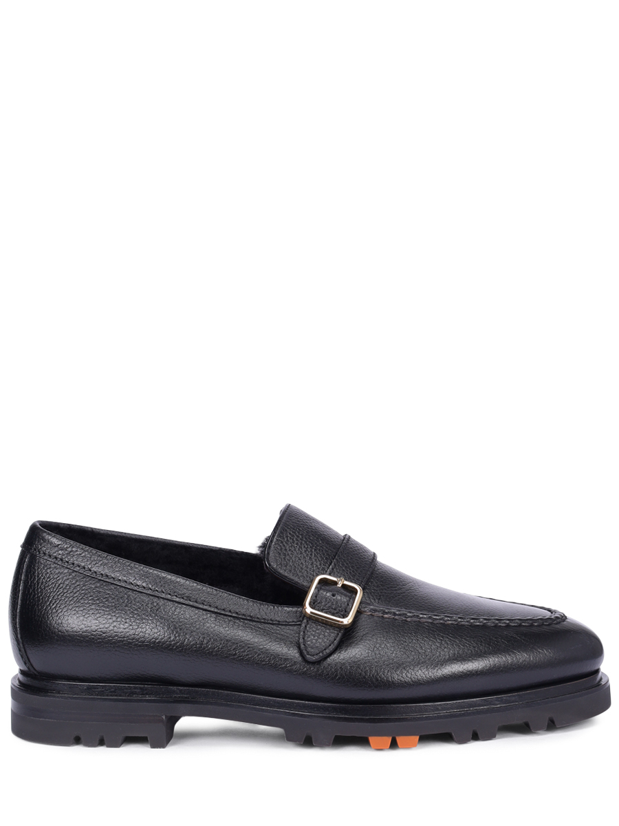 Монки кожаные на меху SANTONI