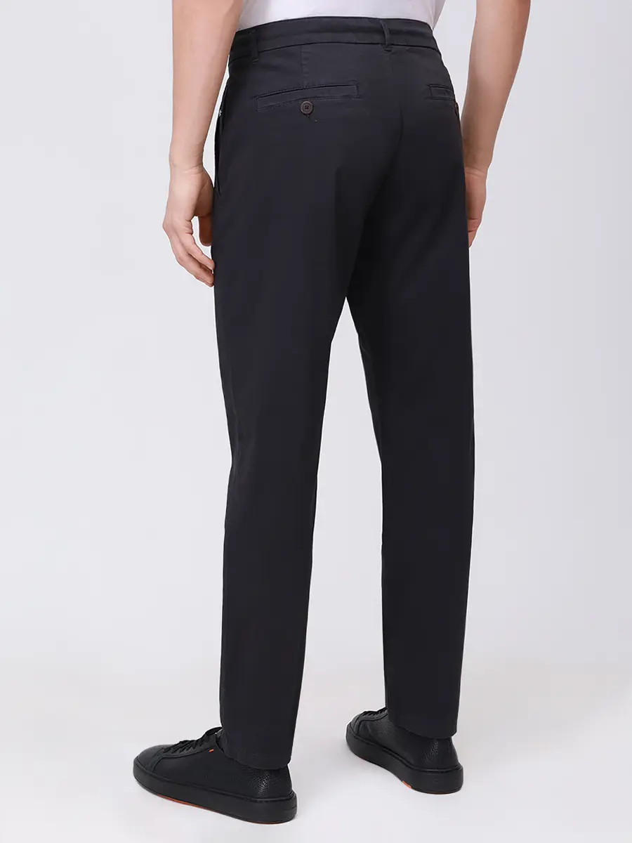 Брюки Prime Fit хлопковые Riley BOGNER 183868988/971 RILEY G6 Серый  Фото 3