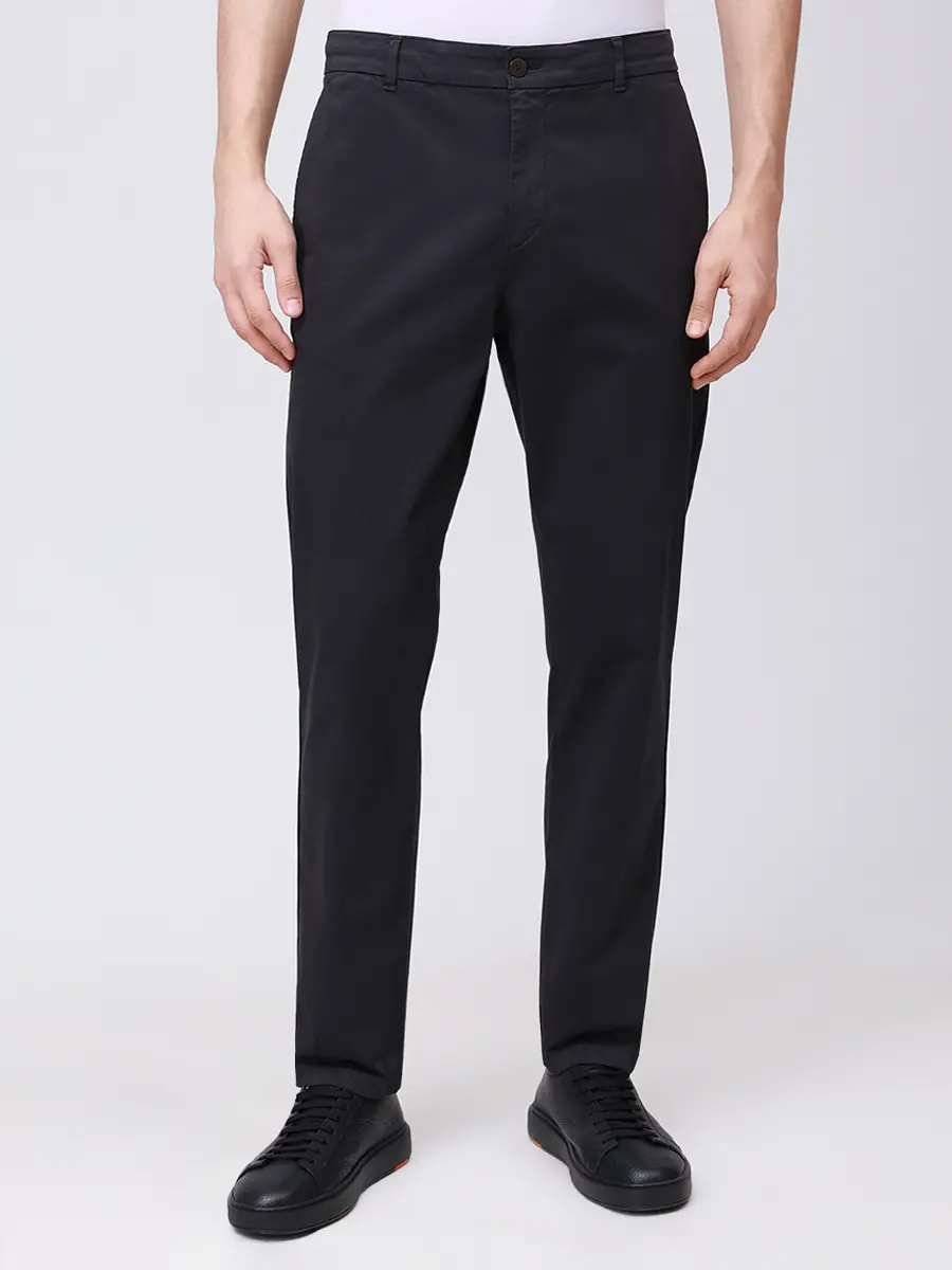 Брюки Prime Fit хлопковые Riley BOGNER 183868988/971 RILEY G6 Серый  Фото 4