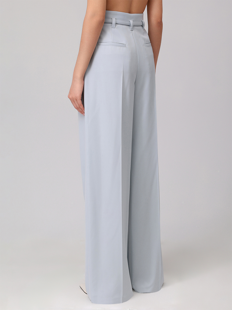 Костюм шерстяной AGNONA TD1007U-U1129U/T71004U-U1129U-A08 Голубой  Фото 6