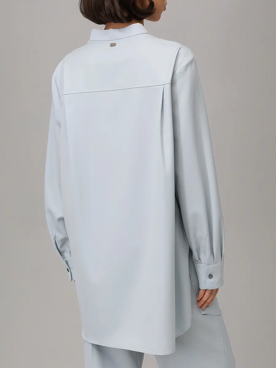 Костюм шерстяной AGNONA TD1007U-U1129U/T71010U-U1129U-A08 Голубой  Фото 3