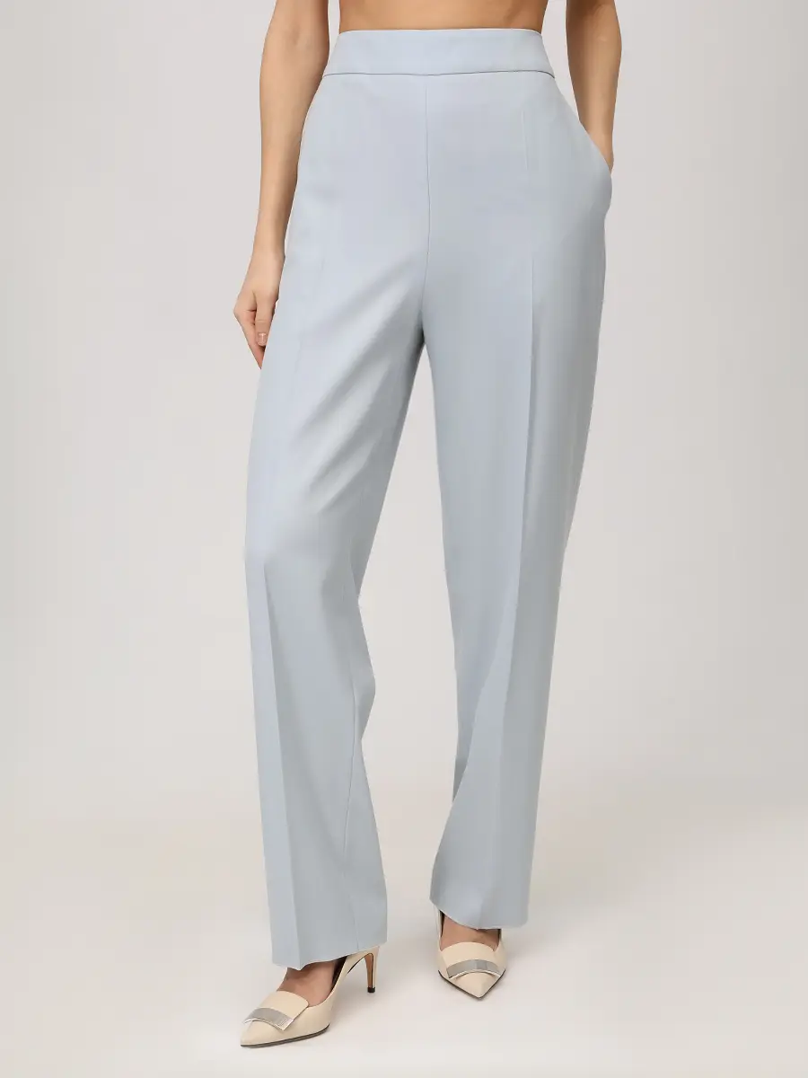 Костюм шерстяной AGNONA TD1007U-U1129U/T71010U-U1129U-A08 Голубой  Фото 8