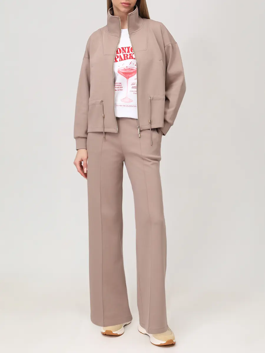 Футболка хлопковая DOROTHEE SCHUMACHER 255 / 323001 / 006 Белый  Фото 2