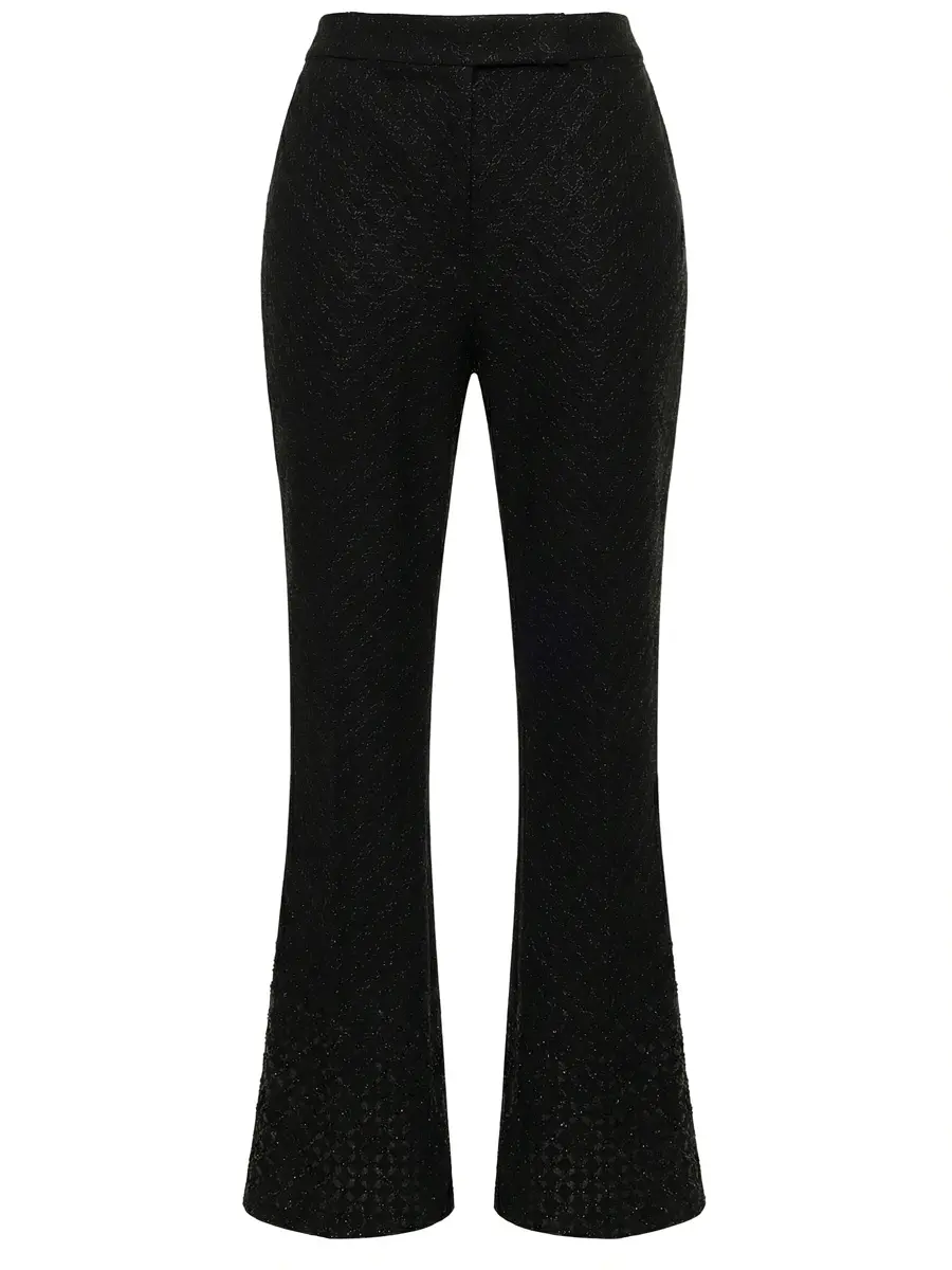 Брюки из вискозы DOROTHEE SCHUMACHER 255 / 348043 / 999 Черный 