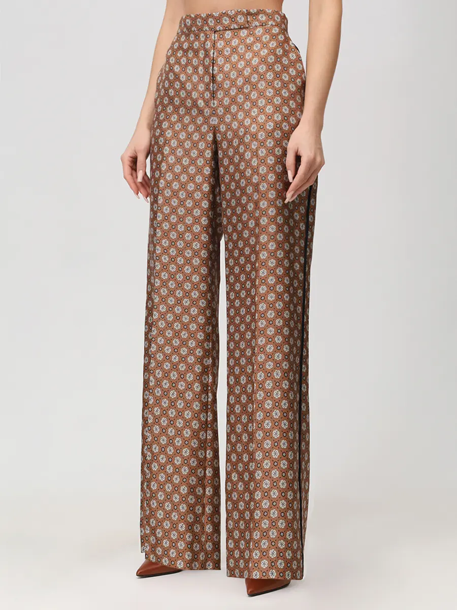Костюм шелковый DOROTHEE SCHUMACHER 255 /349216/349203/077 Коричневый  Фото 8