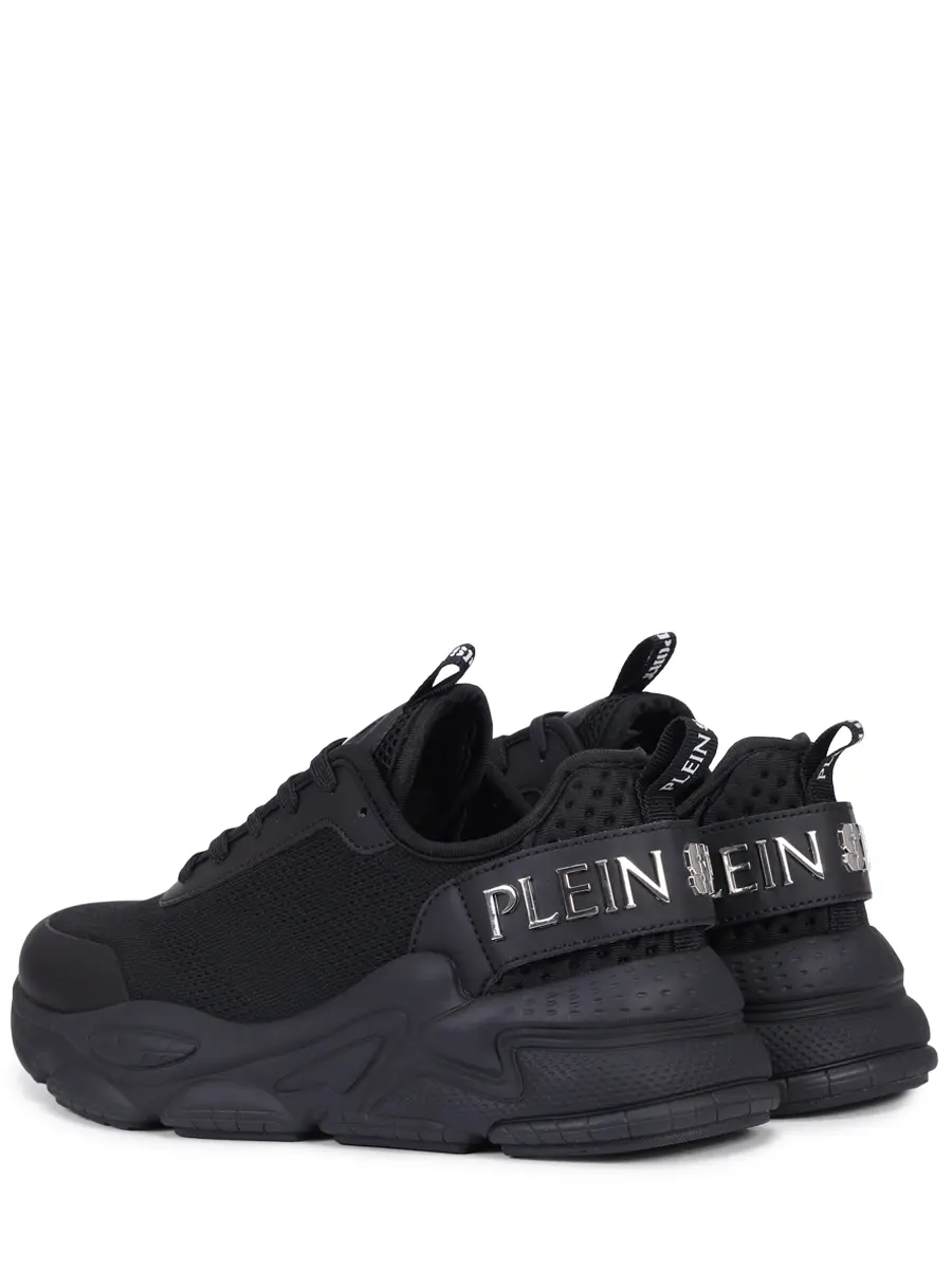 Кроссовки текстильные PLEIN SPORT USC0608/0202 Черный  Фото 4