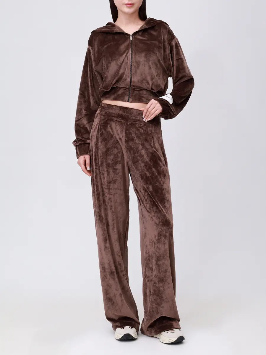 Костюм велюровый HINNOMINATE HMABW02047/HMABW02048 Коричневый  Фото 2