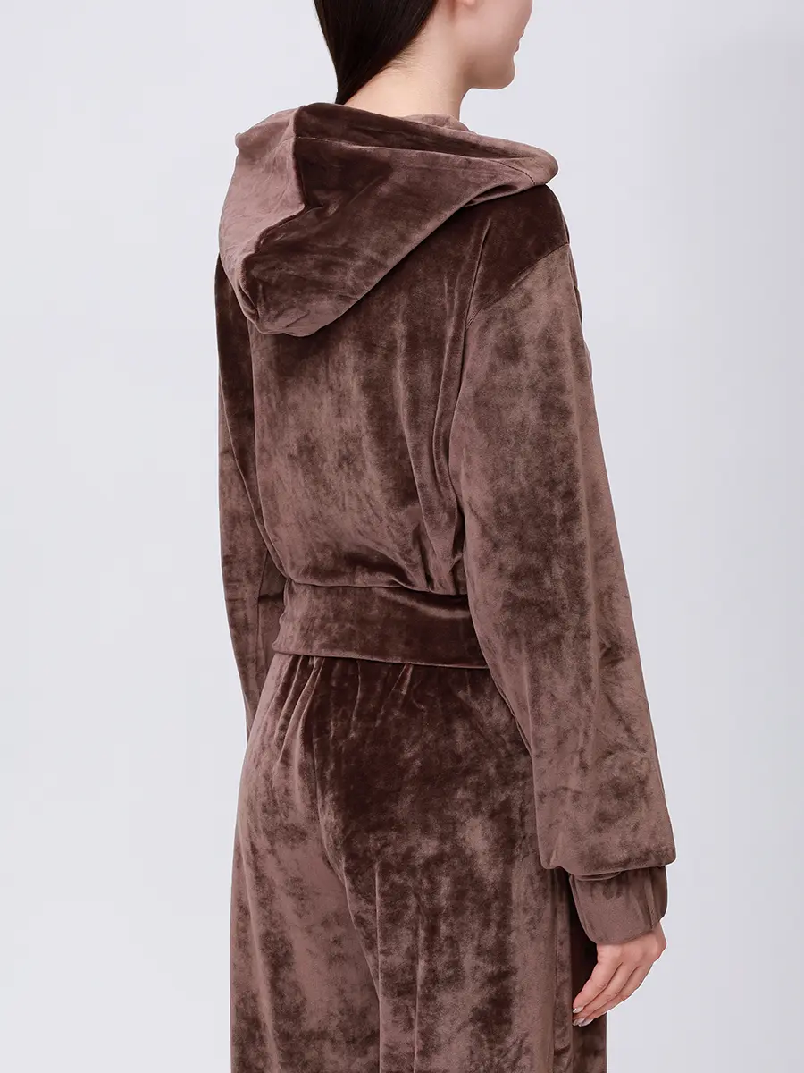 Костюм велюровый HINNOMINATE HMABW02047/HMABW02048 Коричневый  Фото 3