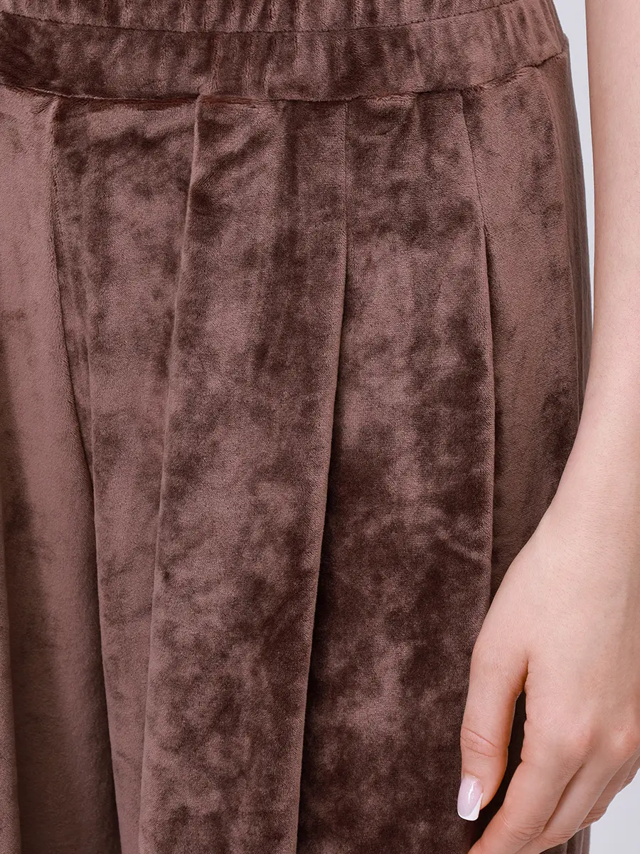 Костюм велюровый HINNOMINATE HMABW02047/HMABW02048 Коричневый  Фото 9