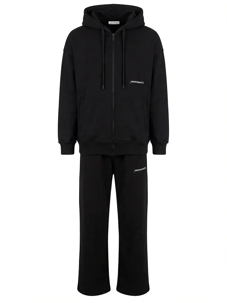 Костюм хлопковый HINNOMINATE HMABM01370/HMABM01378/ Черный 