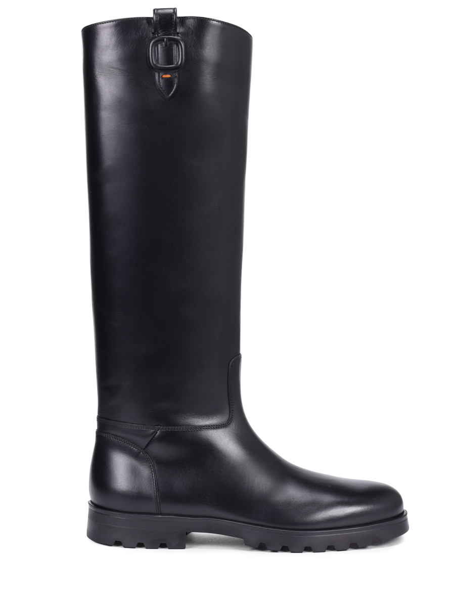 Сапоги кожаные SANTONI