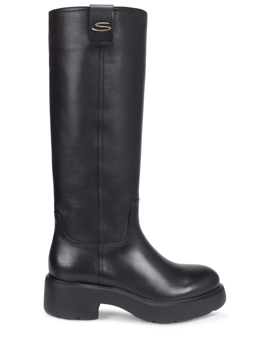 Сапоги кожаные SANTONI